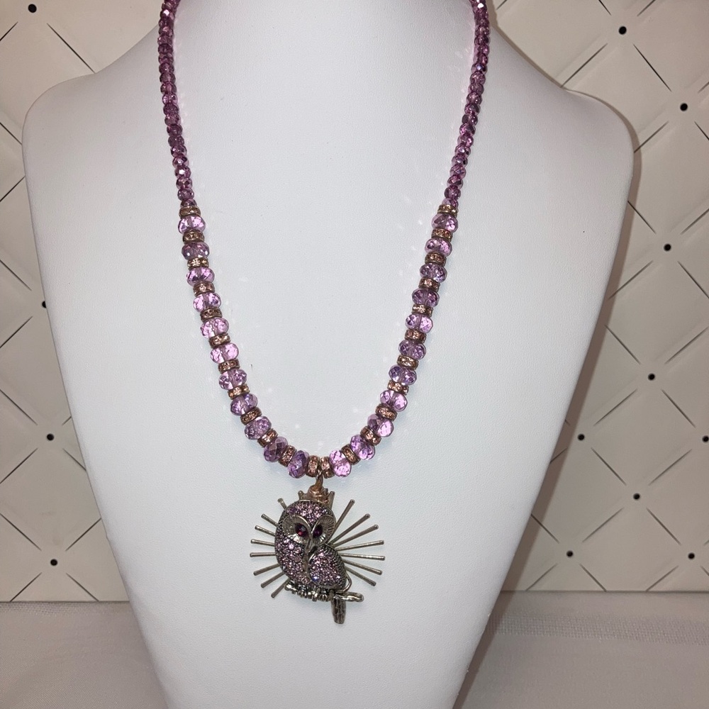 Owl pendant necklace ❤️